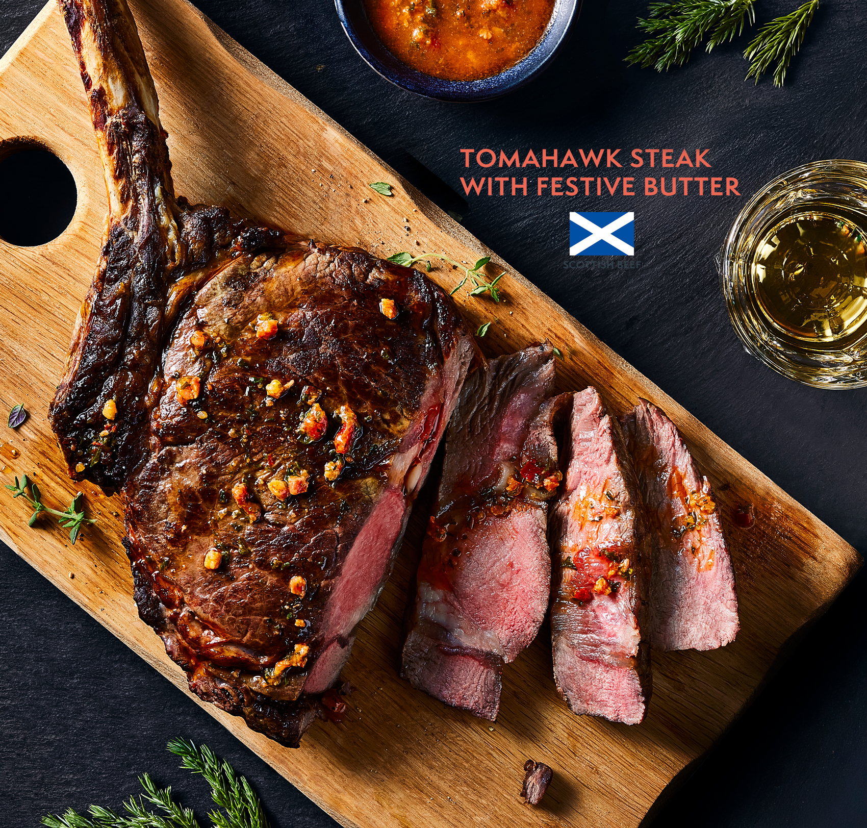 Tomahawk steak